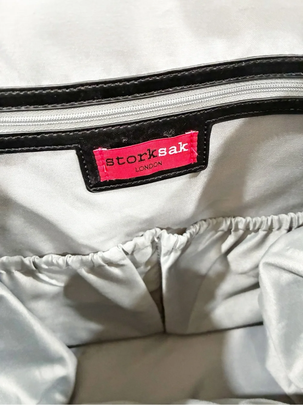 Storksak Alyssa Black Backpack